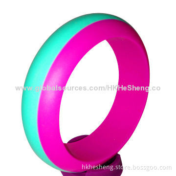 2014 Characteristic Creative Food Grade Silicone Bracelets, Non-toxic and BPA-free